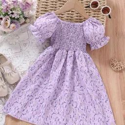 Miss & Chief Floral Print Fit & Flare Dress-picture-15