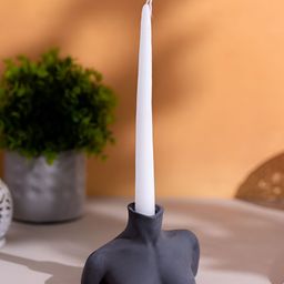 Greyt Femm Grey Textured Candle Holder-image-23