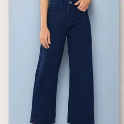 CORSICA Women Blue Cotton Stretchable Jeans-picture-17