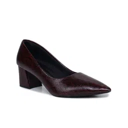 Shezone Textured Block Pumps-82