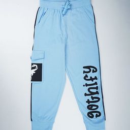 KiddoPanti Boys Printed Pure Cotton Mid-Rise Joggers-picture-31