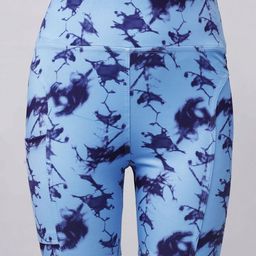 POOJARAN SAREE Women Printed High Rise Tights-image-72