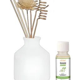 Edysian White Ceramic Reed With Jasmine Fragrance Aroma Oil Diffusers 50ml-image-61