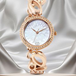 Titan Raga Garden of Eden Women Pearly White Dial Watch 2539WM01-image-70
