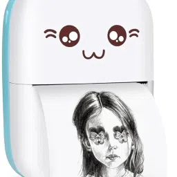 salepushh Mini Thermal Printer with Wireless Bluetooth, HD Printing – 57mm, Multicolor Thermal Printer-17