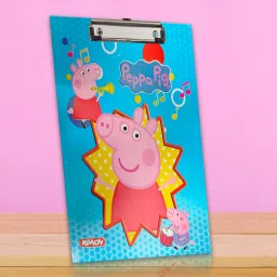 Peppa pig Paper Clipboard | Writing Pad | Drawing/Writing/Exam Board/Clipboard-image-96