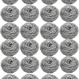 Stainless Steel Scrubber for Kitchen and Household, Long-Lasting, Rust-Resistant Stainless Steel Scrub-3