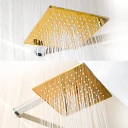 Vienna Overhead Shower - Square Rain Shower Head from Exotic Colorful Collection Fixed Mount-picture-21