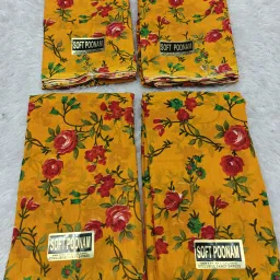 Floral Print Daily Wear Georgette Saree-image-45