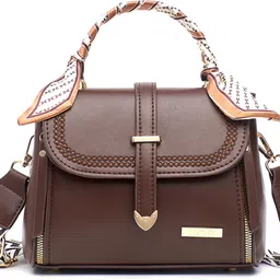 luvoksi Brown Women Sling Bag Citily-picture-32