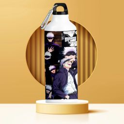 Gojo Sipper Bottle Anime Bottle For Gift Brother Friends(GS-03) 600 ml Water Bottle-image-36