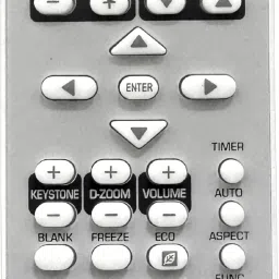 MechFox Projector Remote Control Compatible Projector (WiHD Transmitter) | P-7 | CASIO Remote Controller-image-0