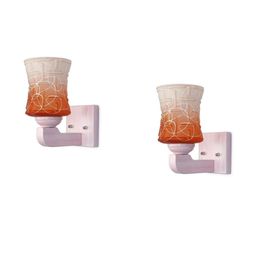 1ST TIME Orange & Orange Solid Glass Traditional Cylinder Wall Lamps Wall Lamps-picture-38