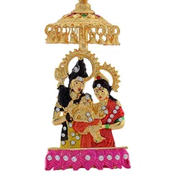 Kulin Metal Lord Shiva Shankar God Idol-image-15