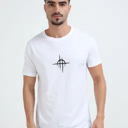 RHINO CULT Men Printed Raw Edge T-shirt-picture-12