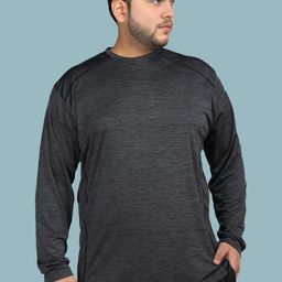 Sztori Men Self Design Round Neck T-shirt-picture-21