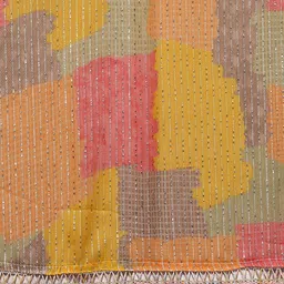 DIVASTRI Pure Georgette Block Print Saree image 5