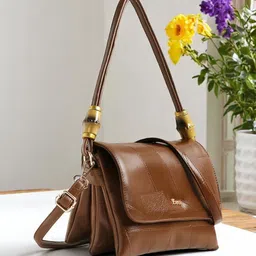 Exotic Geometric Textured Sling Bag-88