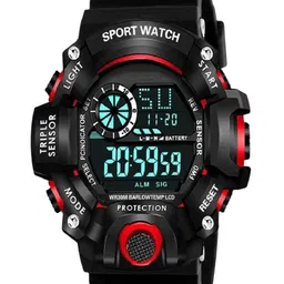 Hala Men Solid Round Tang Regular Digital Watch image 3