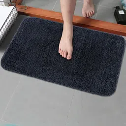RJVT Grey Microfibre 1400 GSM Bath Rugs-picture-28