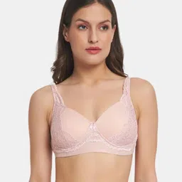 BEWILD Women Moisture Wicking Lightly Padded Seamless Bralette Bra-14