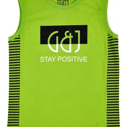 Gini and Jony Boys Typography Printed T-shirt-image-94