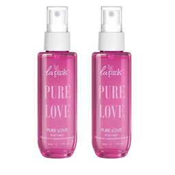 La Pink Set Of 2 Pure Love Long Lasting Body Mist Spray - 50 ml Each-41