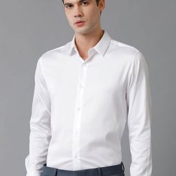 The Collection Spread Collar Long Sleeves Regular Fit Casual Shirt-image-74