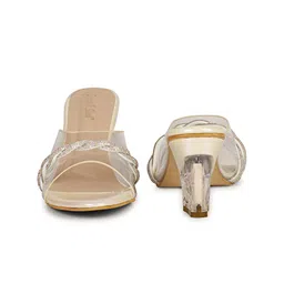 Smart & Sleek Open Toe Block Heels image 5