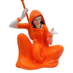 Vrinban International Orange Religious Figurine Showpiece-picture-2
