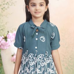 Aarika Girls Printed Shirt with Capris-picture-18