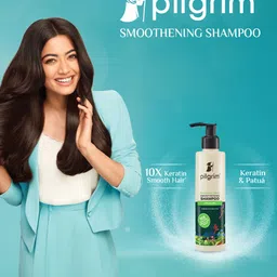 Pilgrim Set of 2 Advanced Patua & Keratin Smoothening Shampoo - 200ml Each image 5