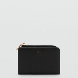 MANGO Women Saffiano-effect Card Holder-image-85