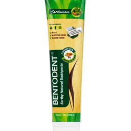 BENTODENT Cardamom Natural Earthy Toothpaste - 100 g image 2