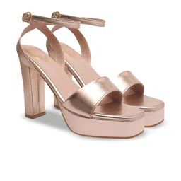 Shoetopia Embellished Party Block Sandals-47