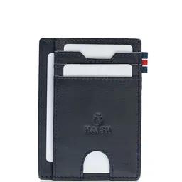 Haish Men Leather Brand Logo Non Detachable Flap Card Holder-image-74