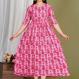 Moda Rapido Floral Print Fit & Flare Maxi Dress-picture-41