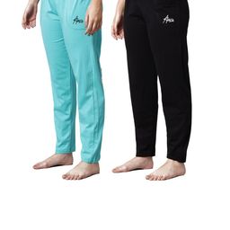 Pack of 2 Women Cotton Relax Fit Pyjama-image-56