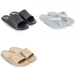 Feel alive Men Set of 3 Textured Slip-On Flip Flops-picture-34