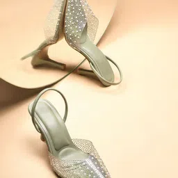 Froh Feet Women Party Kitten Heels Peep Toes-image-63