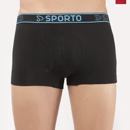 Sporto by Macho Pack Of 2 Combed Cotton Short Trunks-picture-44