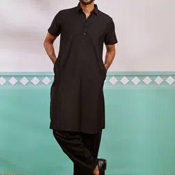VASTRAMAY Men Regular Kurta with Patiala-picture-44