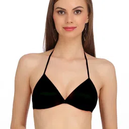 Samvar Black Cotton Non-Wired Non Padded Minimizer Bra-picture-13