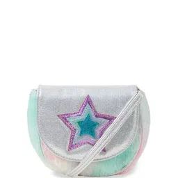 Accessorize Embellished Half Moon Sling Bag-19