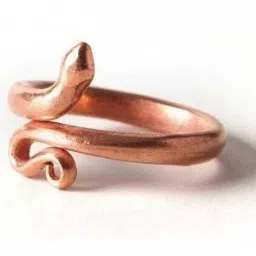 Art & Tarrot Copper Snake Ring / Copper Snake Ring / Tamba Snake Ring / Snake Ring Copper Ring-image-56
