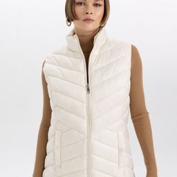 DeFacto Women Sleeveless Quilted Jacket-image-82