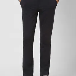 V Dot Men Mid-Rise Slim Fit Trousers-image-40
