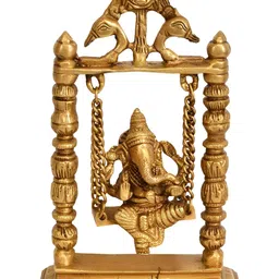 Exotic India Gold-Toned Religious Idol Showpiece-picture-37