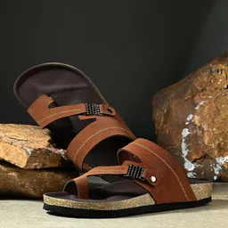 BUCIK Men Slip-On Comfort Sandals-image-30