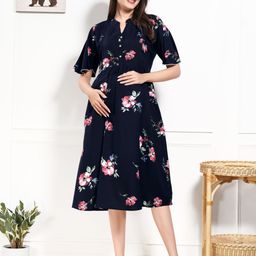 Arela Printed Nightdress-image-22